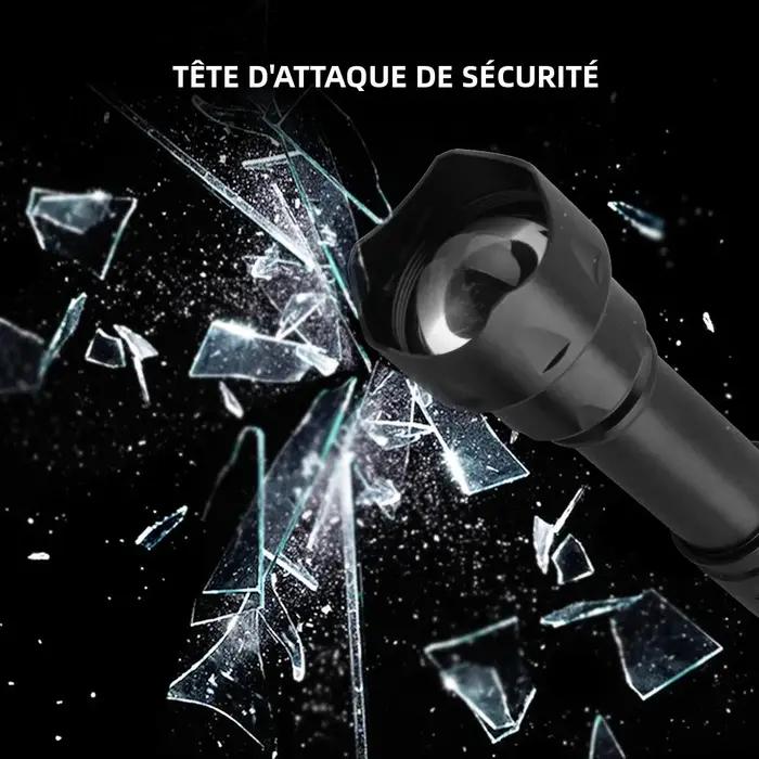 BORUiT T20 infrarouge IR 850nm Vision nocturne LED lampe de poche tactique Zoom IPX6 torche étanche utiliser 18650 batte