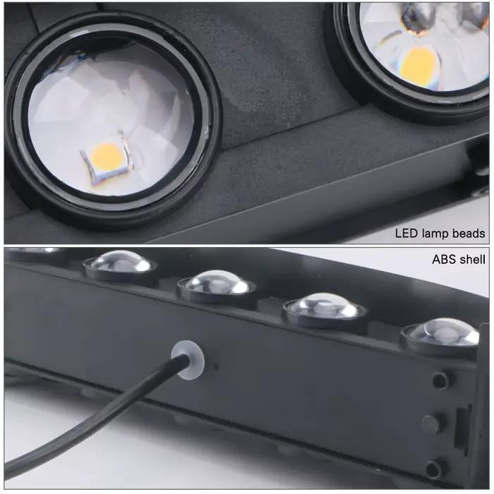 Mur LED lampe 4/6/8/10 lampes murales extérieures haut et bas vers l'éclairage pour la décoration de