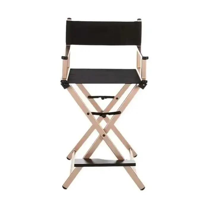 Cadre en aluminium maquilleur directeur chaise pliable mobilier d'extérieur léger Portable pliant di