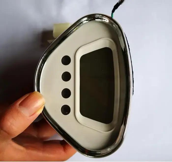 Compteur numerique pour dax speedo en plastique gris foncé pour motos instruments de conduite occasionnels et cadeaux