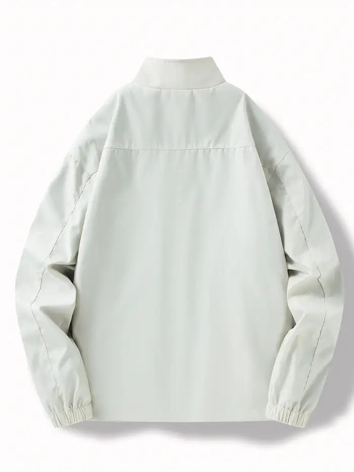 Veste légère à blocs de couleurs pour hommes, voyage décontracté, coupe-vent, résistant à l'usure, t
