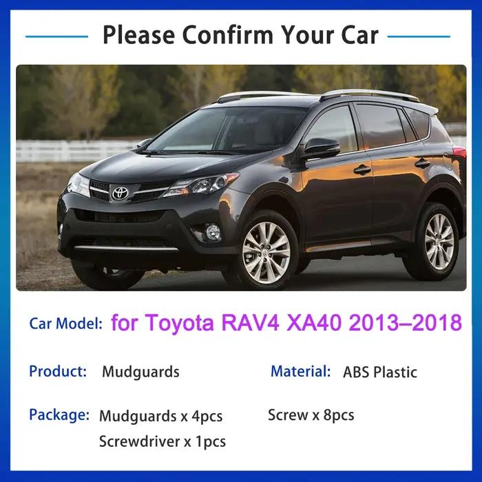 4x pour Toyota RAV4 RAV 4 XA40 2013 2014 2015 2016 2017 2018 garde-boue garde-boue garde-boue garde-