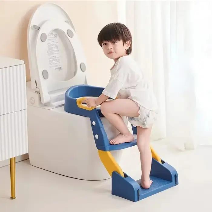 Tabouret de pied pliable pour enfants, siège de toilette pour bébés garçons et filles, outil d'assis