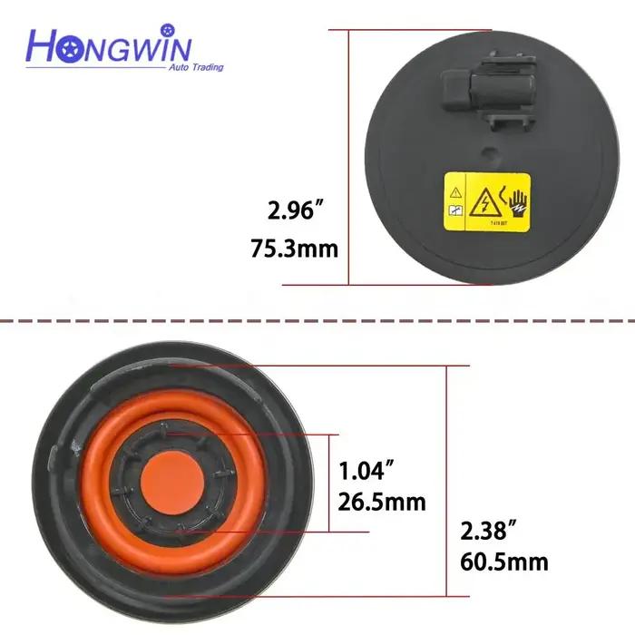 Vanne de centilation du carter de vanne PCV 11127570292 Bouchons de soupape d'échappement pour BMW