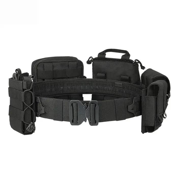 Yakeda Polyester ceinture tactique utilisation d'entraînement en plein air CP Mag pochette accessoir