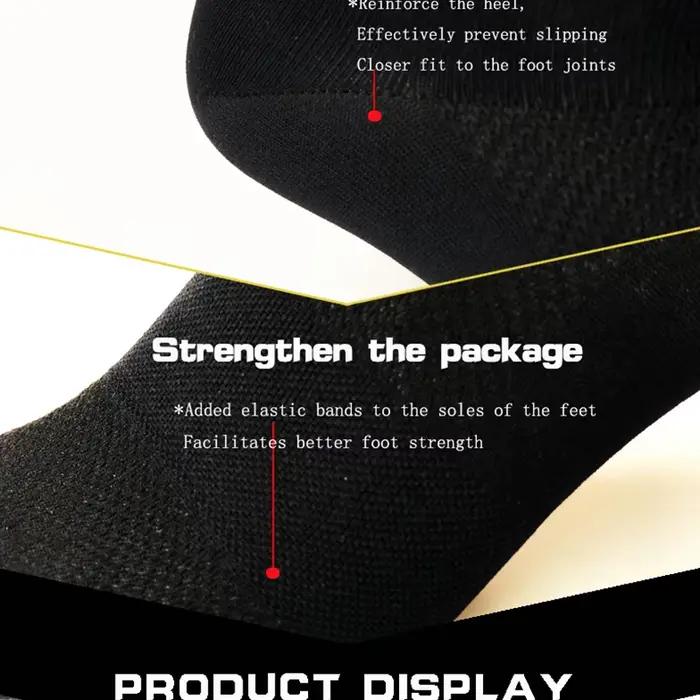 Chaussettes vélo chasse Dh Sports 2024 - Bandes réfléchissantes hautes respirantes montagne