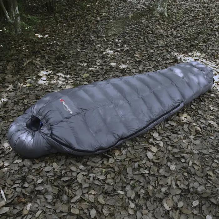 Kamperbox Sac de couchage en duvet d'oie Sac de couchage d'hiver Sac de couchage d'hiver en duvet d'