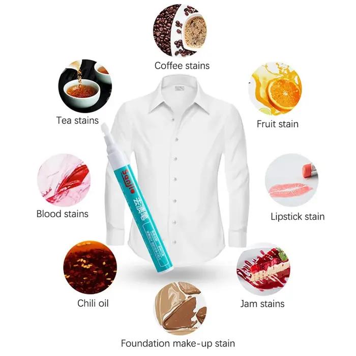 Stylo Magique Portable Éliminer Taches Vin Rouge Huile Marqueur Vêtements Occasions Spéciales Accidents Imprévus