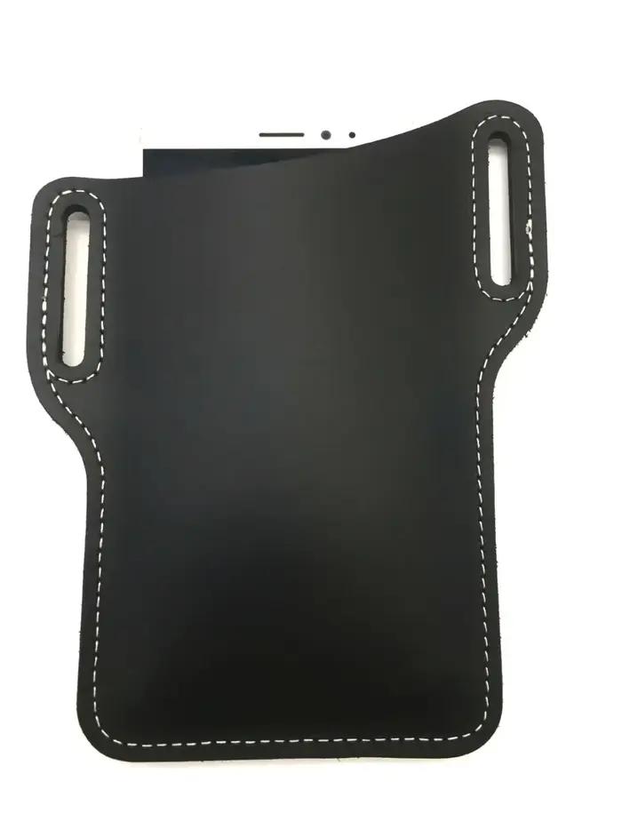 Sac banane cuir chasse rétro homme