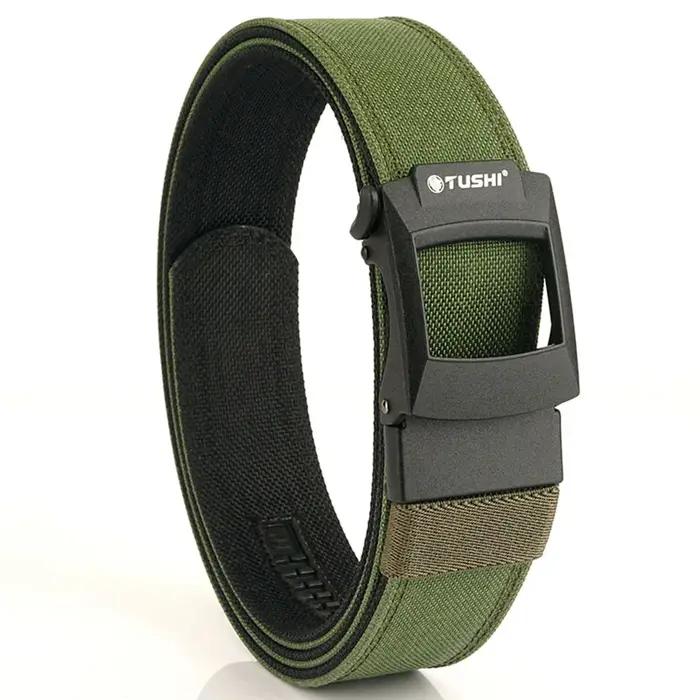 TUSHI nouvelle ceinture tactique dure boucle en métal