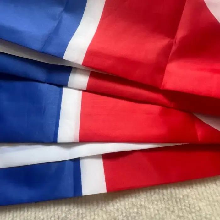 Drapeau Corée du Nord Polyester Haute Qualité Decoration Intérieure Extérieure Occasions Spéciales Historiques Militaires
