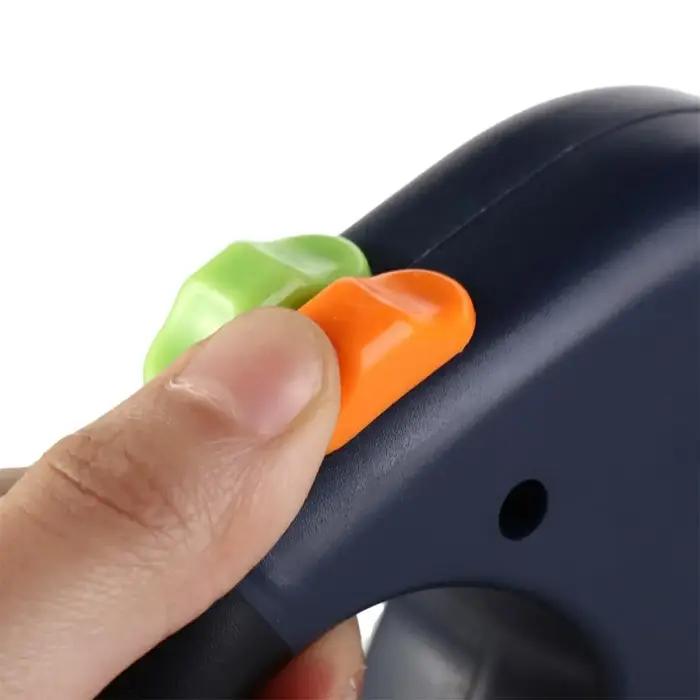 Laisse double rétractable pour chien avec lumières
