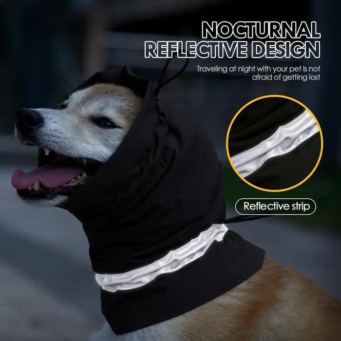 Hoodie apaisant pour chien avec cache-oreilles