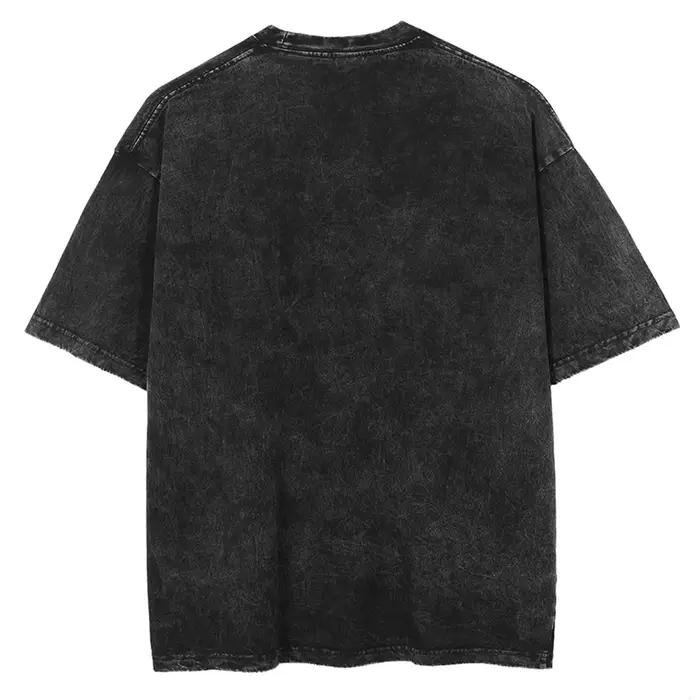 HUNTER × HUNTER-T-shirt à manches courtes pour hommes et femmes, streetwear en coton lavé, vêtements Hip Hop, Kurapika, Manga