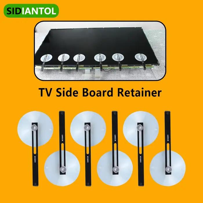 Clip de fixation pour écran TV LCD LED, avec panneau à ventouse, panneau de Protection, fixateur, re
