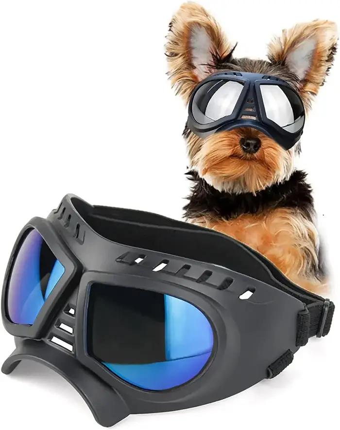 Lunettes de soleil pour chiens de petite race, lunettes pour chiens UV, coupe-vent, anti-neige pour