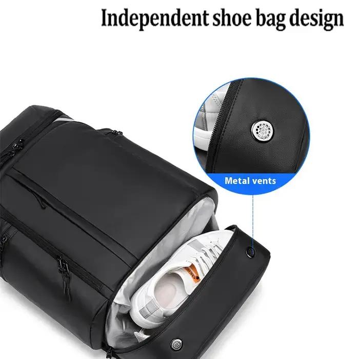 Sac à dos de voyage de grande capacité pour hommes, sac à dos de trekking de randonnée étanche 50L a