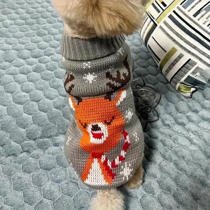 Pull pour animaux de compagnie de Style noël pour chiens et chats