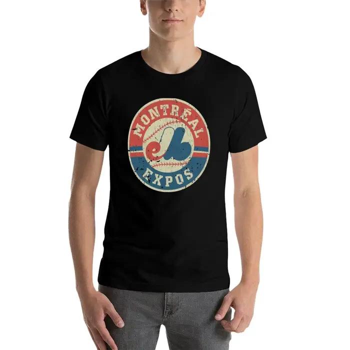 Montreal Expos 1969 T-Shirt t shirt man cotton t shirts for man cotton T-Shirt