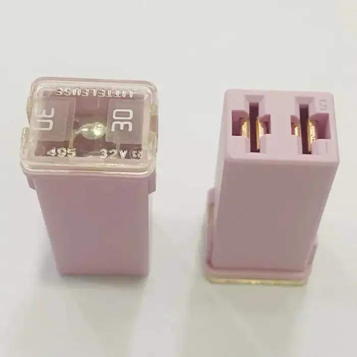 0495 Littelfuse 20A 25A 30A 40A 50A 60A Fusible à cartouche 0495020 0495025 0495030/040 0495050 0495060.Z Fusible JCASE 32V