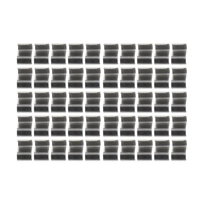 25/50/100pcs Serre Vitrage Clips Z Type Pinces à Verre En Acier Inoxydable En Métal Accessoires De S