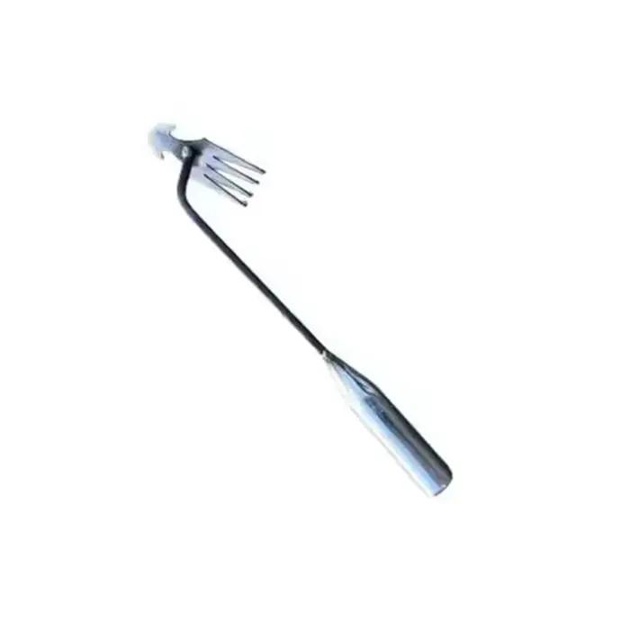 Artefact de désherbage à houe, outils de démarrage et de désherbage, râteau à houe de jardinage, outil agricole en acier au manganèse, petite houe, ameublissement du sol a