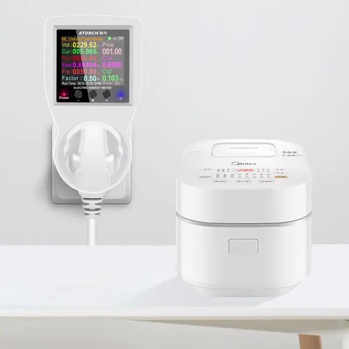 AC85V-265V wattmètre de puissance numérique consommation d'électricité Kwh compteur d'énergie watt c