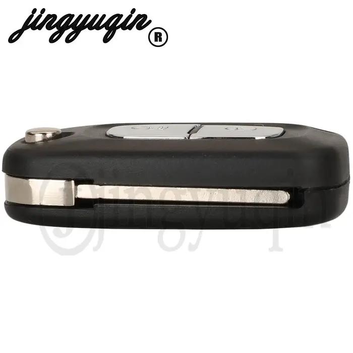Jingyuqin – clé télécommande rabattable originale 433Mhz, pour Mercedes Benz Smart Fortwo 453 Forfou