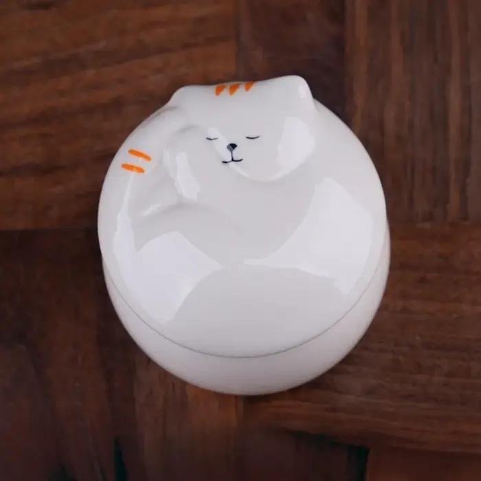 Urne funéraire miniature en céramique 150 ml pour animaux de compagnie (chien, chat, oiseau, souris)
