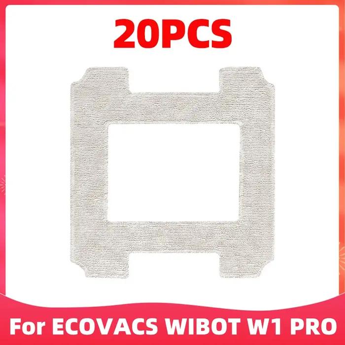 Convient pour (ECcovacs WIBOT W1 PRO) nettoyeur de vitres remplacement vadrouille tissus chiffon vad