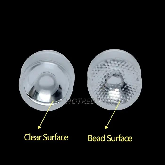 Lentille LED XPE étanche, réflecteur Plano ColliDonor, 100 pièces, 13mm, 1W, 3W, 5W, 3535, résistant