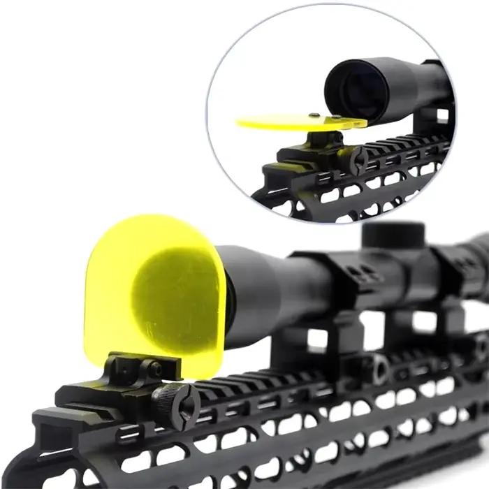 Protection oculaire tactique pour fusil airsoft - Garde-lunettes viseur holographique accessoire chasse