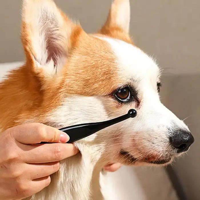 Baume Nettoyant Anti-Taches Lacrimales pour Chiens 40g avec Brosse