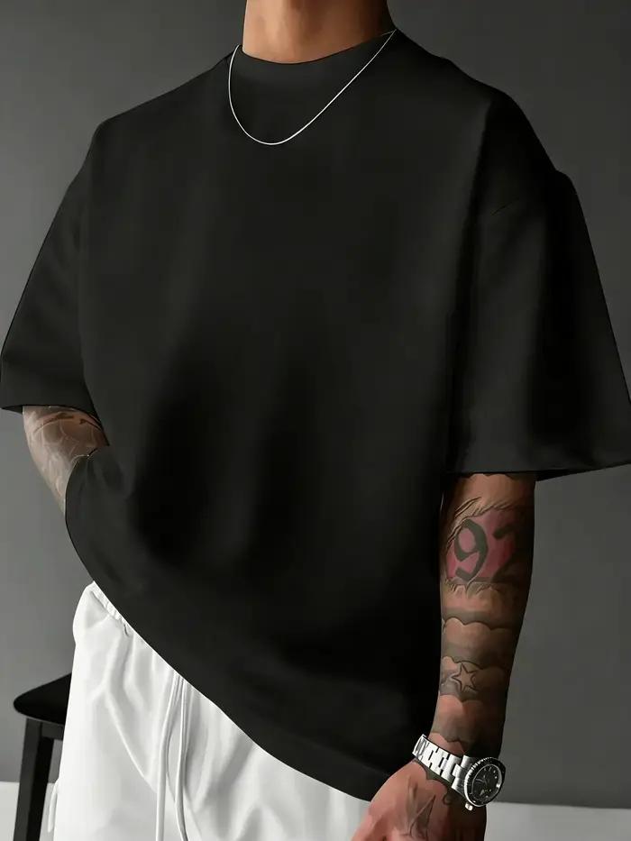 Nouvelle Collection Été 2026 – T-shirt Homme Tendance Urbaine Sportive à Manches Courtes en Coton Pur de Haute Qualité – Meilleure Vente