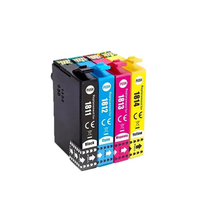 Cartouche d'encre Vilaxh 18XL T1811 - T1814 pour EPSON XP-212 XP-215 XP-312 XP-412 XP-415 XP-202 XP-102 XP-302 XP-405 XP-205 XP-305