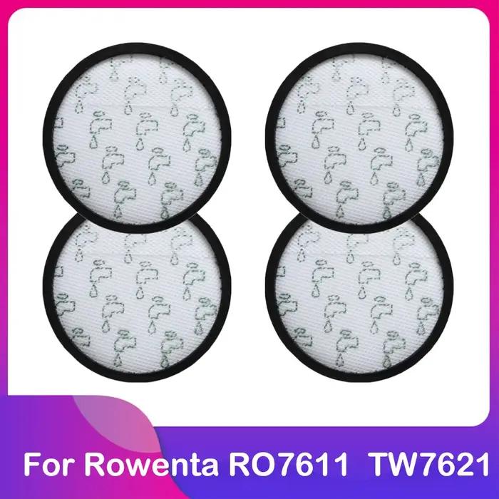 Pré-filtres HEPA en ABS pour aspirateur Rowenta Silence Force Cyclonic 4A, pièces d'aspirateur compatibles avec RO7611, RO7634, RO4825EA, TW7621, TW7647, couleurs variées pour personnalisation