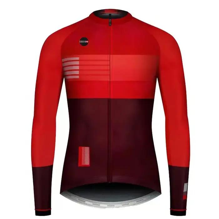 Gobikcomparator-Ensemble de cyclisme respirant à manches longues pour hommes