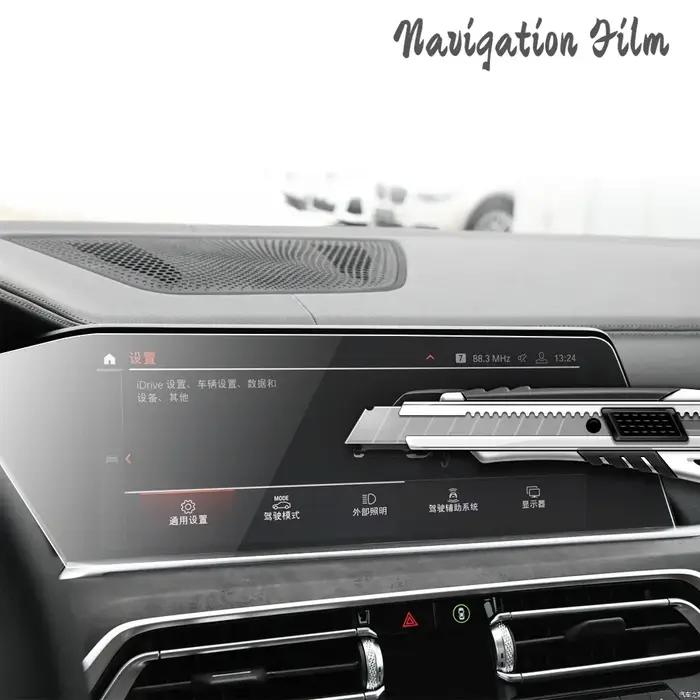 Film d'écran de Navigation de voiture pour BMW X5 X6 X7 G05 G06 G07 2019 – 2023, accessoires de prot