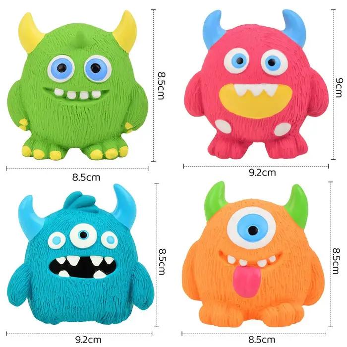 Jouet interactif pour chien Monstre Cyclope couineur