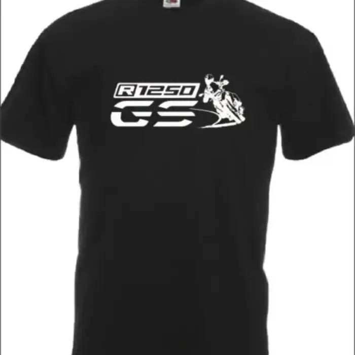 T-shirt Moto Buzhidao 100% Coton Hommes Imprimé Manches Courtes Col Rond Occasions Spéciales Mode Casual