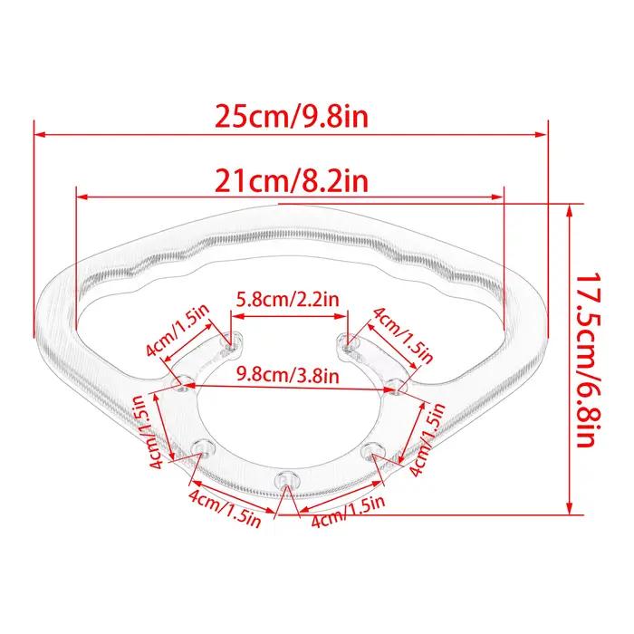 Poignées de passager d'accoudoir pour Honda VFR800 VFR 800 VFR800/F de toutes les années, accessoire