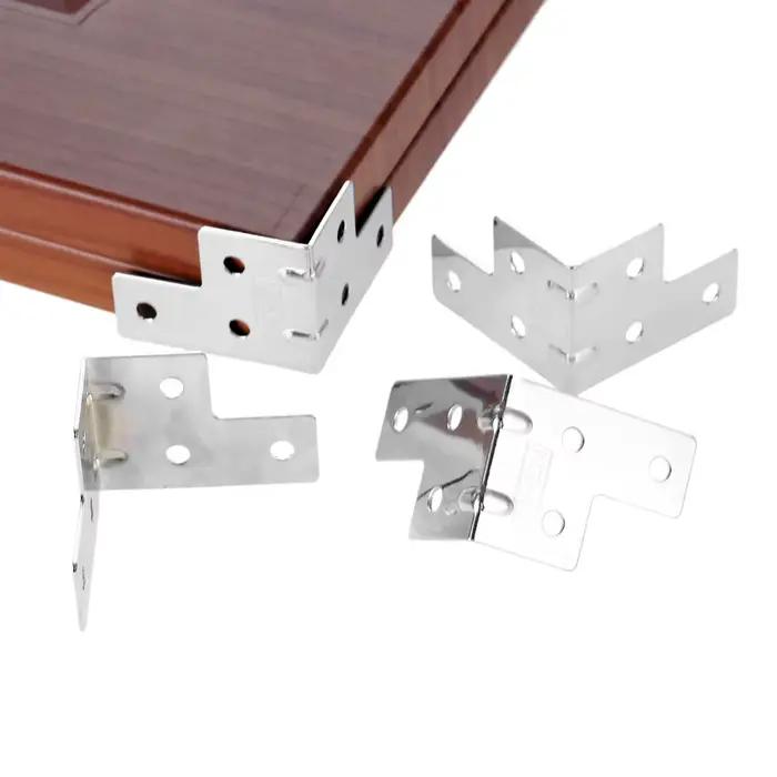 Lot de 8 supports d'angle pour flight case