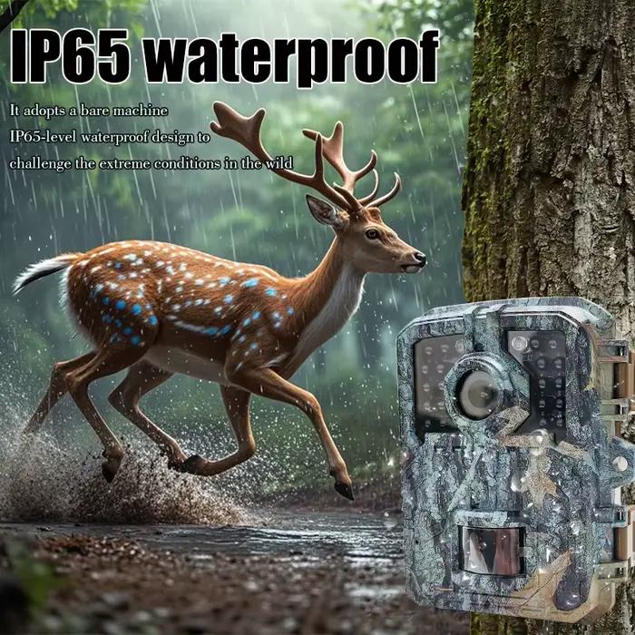 Caméra de chasse 16MP Wild Trail Gamera Vision nocturne infrarouge mouvement extérieur activé suivi Photo piège caméra Surveillance sauvage
