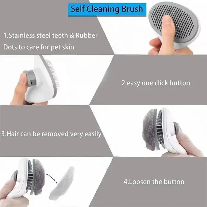 Brosse de toilettage pour animaux de compagnie