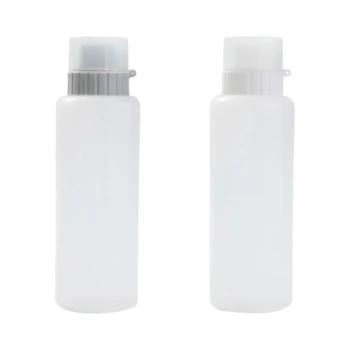 Bouteille à presser pour condiments, 350ml, 5 trous, bouteille de moutarde pour Ketchup de cuisine,