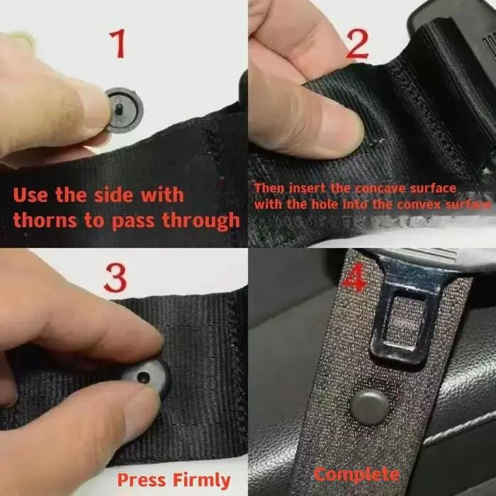 Réinitialisation de ceinture de sécurité de voiture réglable efficace