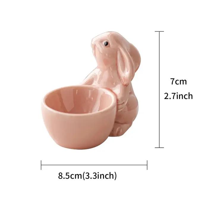 Présentoir à coquetiers, ustensiles QueKitchen, déjeuner, décoration d'intérieur, petit-déjeuner pour œufs durs, support à œufs de lapin de Pâques