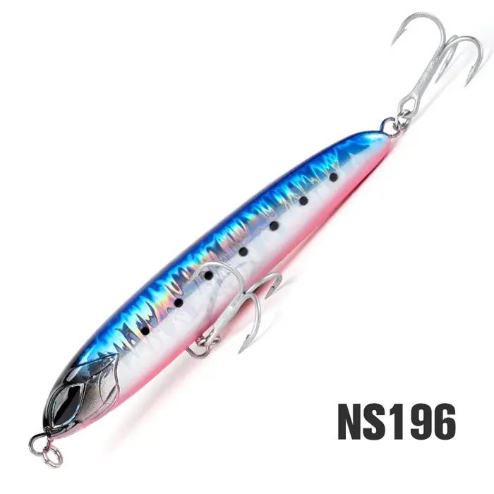 Noeby coulant lourd Stickbait leurre 115mm 64g 130mm 81g crayon gabarits artiste mer