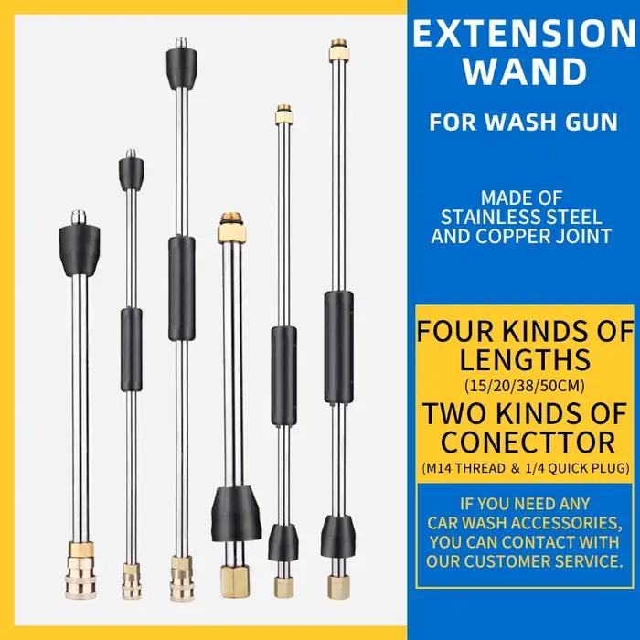 accessoire voiture nettoyage voiture lavage voiture Baguette d'extension 15/20/38/50cm pour pistolet