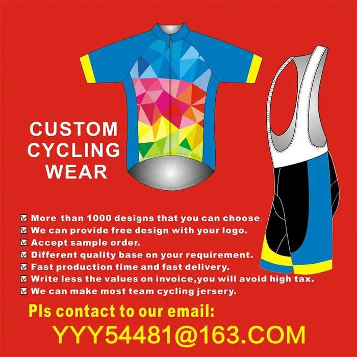 Fabricant de marque CUSROO de vêtements de cyclisme personnalisés VTT maillots de cyclisme personnal